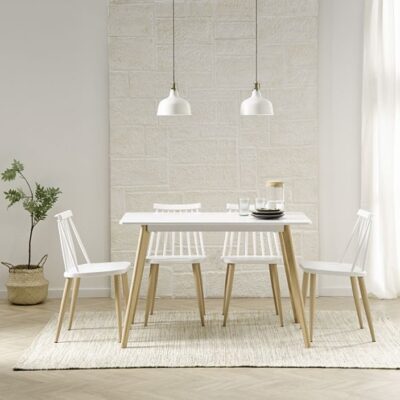 conjunto mesa cocina nórdica Capri y silla nova 120_opt