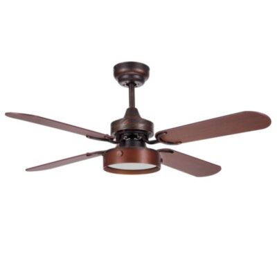 ventilador techo borman marrón