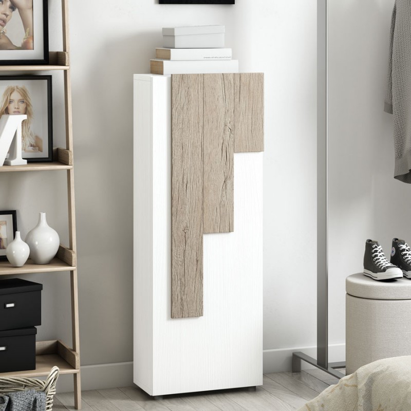 Mueble Zapatero Alto Estrecho Muebles Robert Envío Gratis a Casa