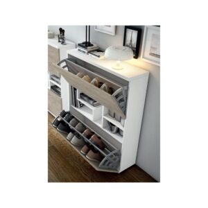 mueble-zapatero-alto-moderno blanco