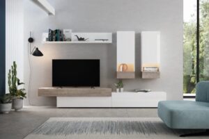 mueble salón moderno new1-salón blanco y gris