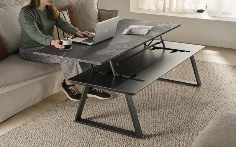 mesa centro elevable 140 cm saher 4