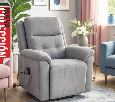 sillon reclinable electrico con elevador natura 1